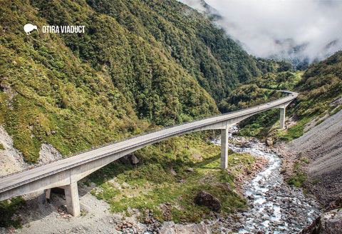 SMC364 - Otira Viaduct - Small Postcard - Postcards NZ Ltd