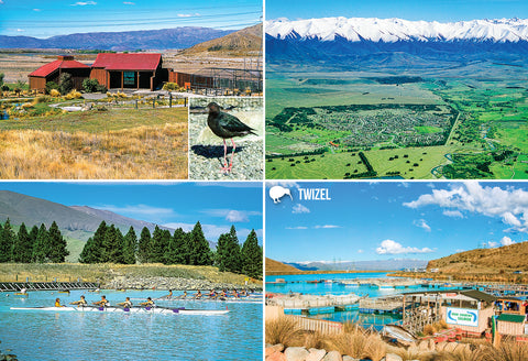 SMC423 - Twizel - Small Postcard - Postcards NZ Ltd