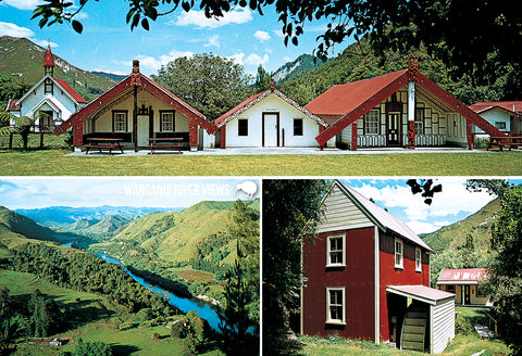 SMW1062 - Wanganui River - Small Postcard - Postcards NZ Ltd