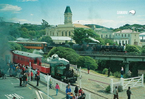 SOT768 - Historic Precinct, Oamaru - Small Postcard - Postcards NZ Ltd