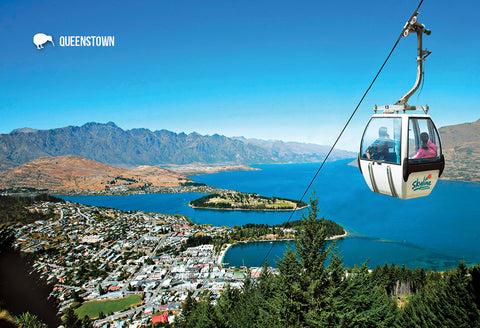 SQT8 - Jetboating, Queenstown - Small Postcard