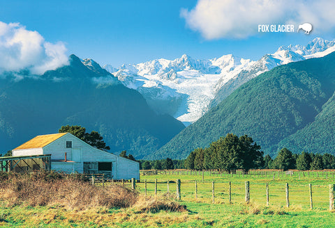 SWE1025 - Fox Glacier - Small Postcard - Postcards NZ Ltd
