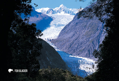 SWE1029 - Fox Glacier - Small Postcard - Postcards NZ Ltd
