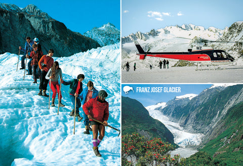 LWE172 - Franz Josef Glacier - Large Postcard