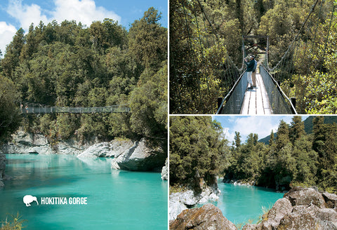 SWE1047 - Hokitika Gorge - Small Postcard - Postcards NZ Ltd