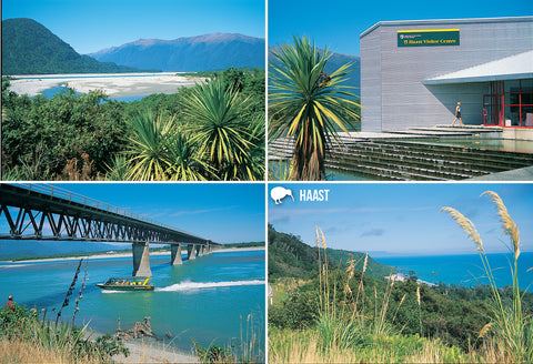 SWE978 - Haast Multi - Small Postcard - Postcards NZ Ltd