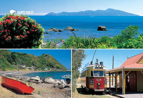 SWG1012 - Kapiti Coast - Small Postcard - Postcards NZ Ltd