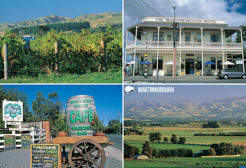 SWG1016 - Martinborough - Wairarapa - Small Postcard - Postcards NZ Ltd