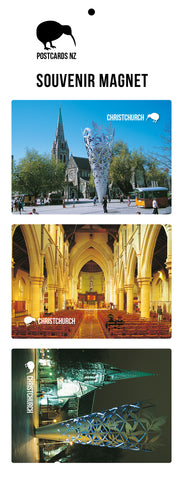 MCC5926 - Christchurch Cathedral - Magnet Set - Postcards NZ Ltd