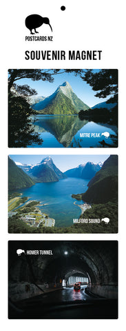 MMS5902 - Milford Sound Magnet Set 1 - Postcards NZ Ltd