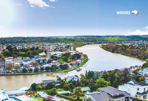 SMW1062 - Wanganui River - Small Postcard