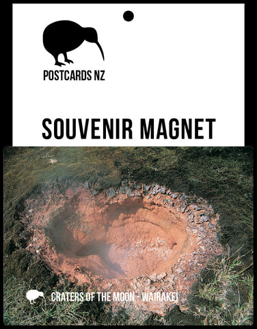 MRO208 - Craters Of The Moon, Wairakei - Crater - Magnet - Postcards NZ Ltd