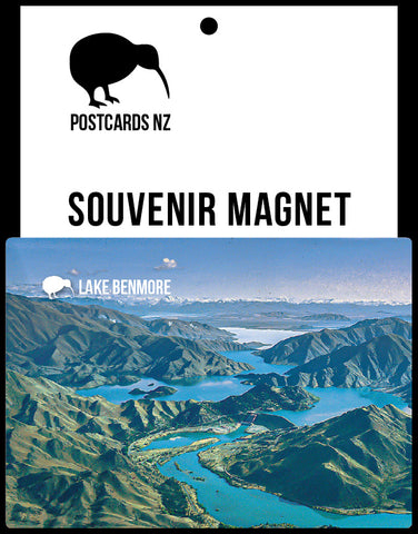 MOT175 - Lake Benmore - Magnet - Postcards NZ Ltd
