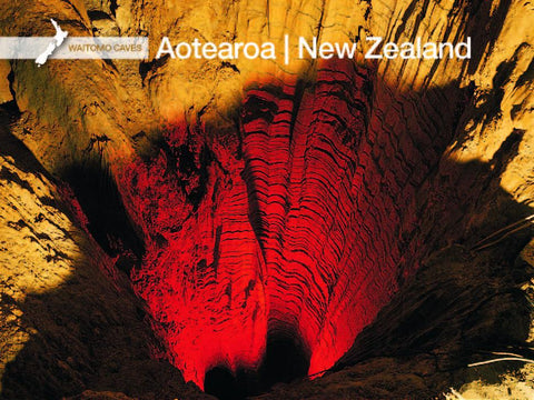 LWC159 - The Tomo, Glow-Wormcave, Waitomo Caves - Large Pos - Postcards NZ Ltd