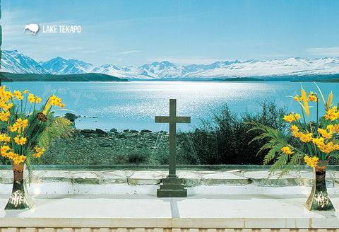 SMC361 - Church Altar, Tekapo - Small Postcard - Postcards NZ Ltd