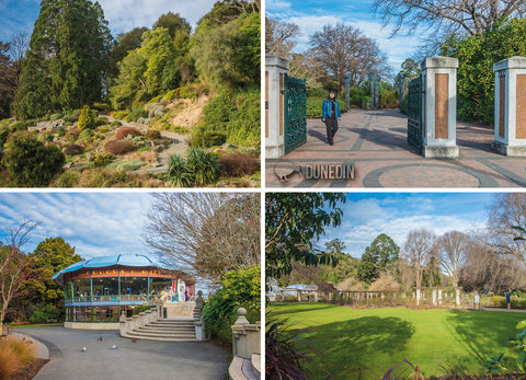 LDN198 - Botanic Gardens, Dunedin - Large Postcard - Postcards NZ Ltd
